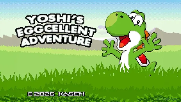 Yoshi Enters Pokémon Emerald in Yoshi's Eggcellent Adventure ROM Hack
