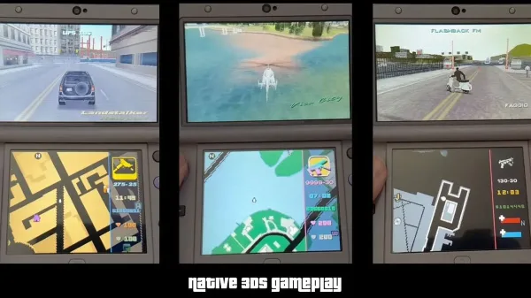 reGTA Collection Brings GTA III, Vice City and Liberty City Stories to New Nintendo 3DS Hardware