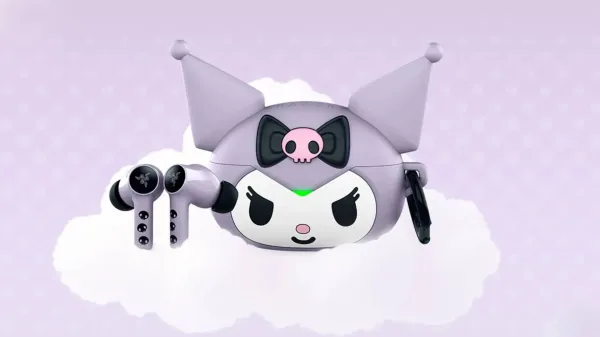 Razer's Kuromi Hammerhead Earbuds Turn a Sanrio Icon Into a Full 3D Charging Case
