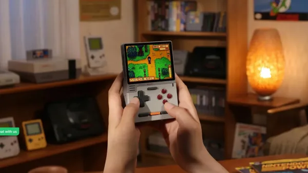 Ayaneo's Konkr Pocket Block Is a $79 Vertical Retro Handheld With Game Boy-Inspired Design