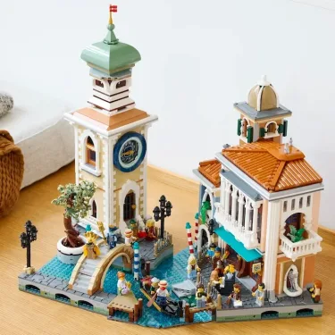 LEGO Icons Venetian Neighborhood Brings a Detailed Canal City to Shelves in November