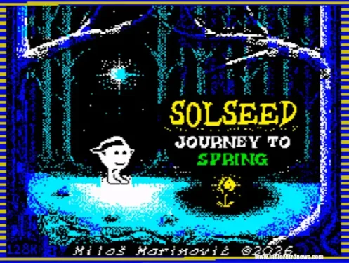 Solseed: Journey to Spring Expands Its Frozen Spectrum Adventure on ZX Spectrum 128K