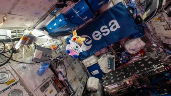 Pikachu Reached the International Space Station in ESA Collaboration