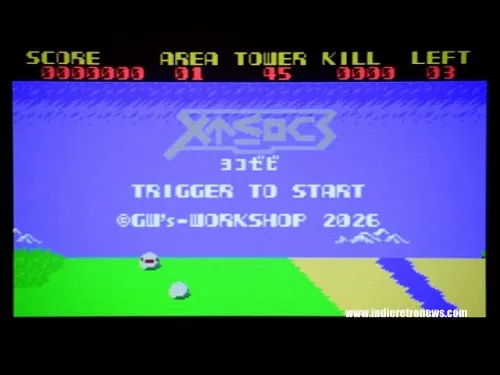 YokoXevi Opens MSXdev26 With a New MSX1 Shooter
