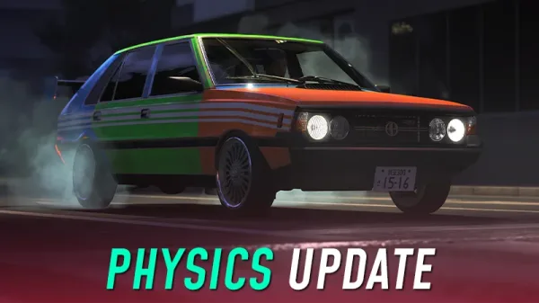 JDM: Japanese Drift Master Update Reworks Suspension Physics and Restores Tire Pressure Tuning