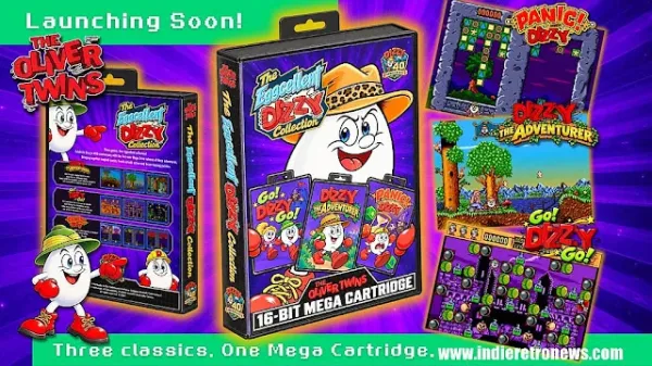 The Eggcellent Dizzy Collection Brings Three Classics to Mega Drive