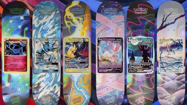 Pokémon Santa Cruz Blind Bag Skateboards Sell Out as Resale Prices Surge