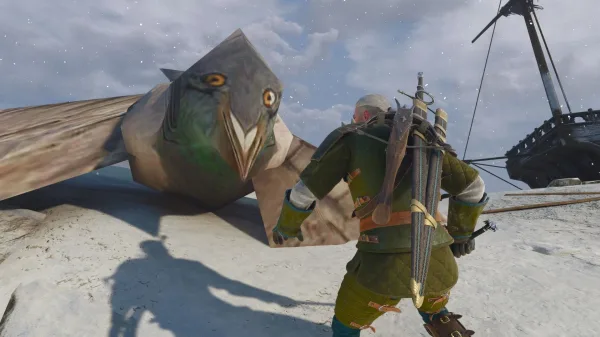 The Witcher 3's Low-Poly Pigeon Has Become the Northern Realms' Newest Griffin Threat