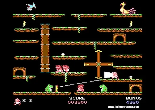 Roc'n Rope Is Climbing Back Onto Commodore 64 in a New Conversion