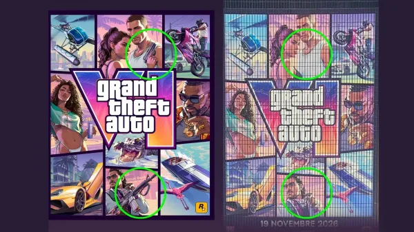 Paris GTA 6 Tower Banner Removes Guns From the Game's Cover Art