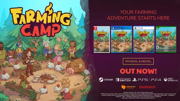 Farming Camp Launches on PC and Consoles With Two-Week Discount