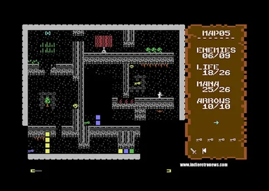 Warlock Brings Handcrafted Fantasy Slashing to Commodore 64