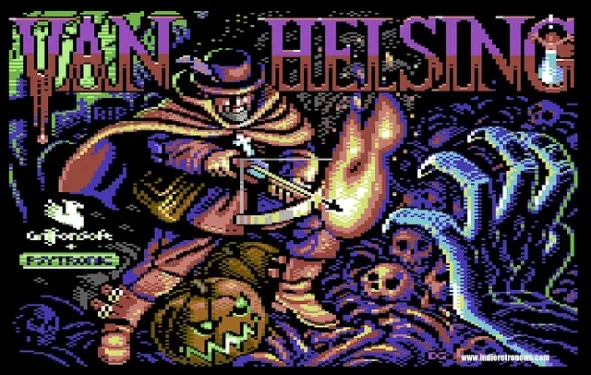 Van Helsing Stalks the Commodore 64 in a New Gothic Side-Scroller