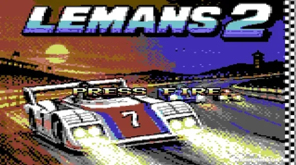 Lemans 2 Version 1.3c Brings a New Full-Screen Cover to Commodore 64 Racing