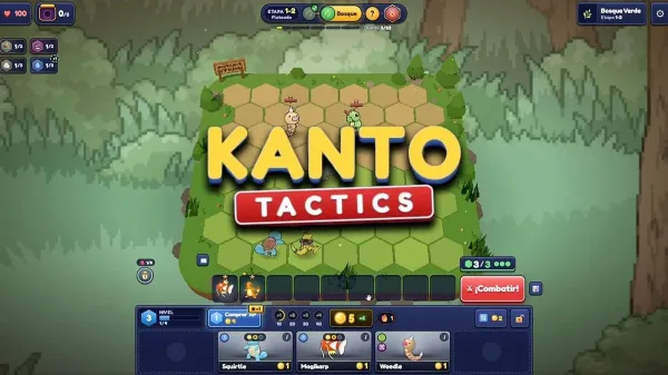 Kanto Tactics Brings Grid-Based Pokémon Battles to the Browser