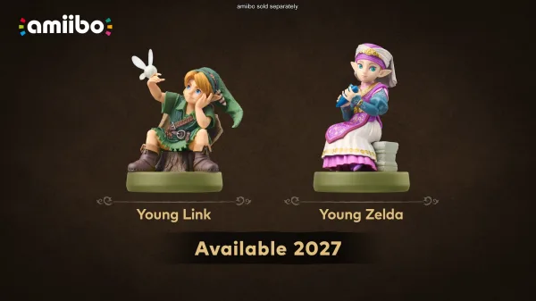Ocarina of Time Remake amiibo Bring Young Link and Zelda Back, With Unsettling Retro Masks