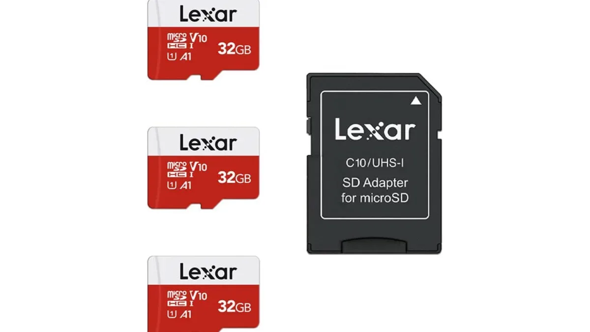 Lexar 32GB microSD Three-Pack Drops to $36 in Labor Day Storage Deal