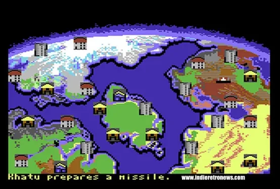 Nuclear Party Brings Turn-Based Nuclear Strategy to Commodore 64
