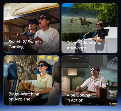 Viture Pro 2 XR/AR Glasses Drop to $299, Offering a 146-Inch Virtual Gaming Screen