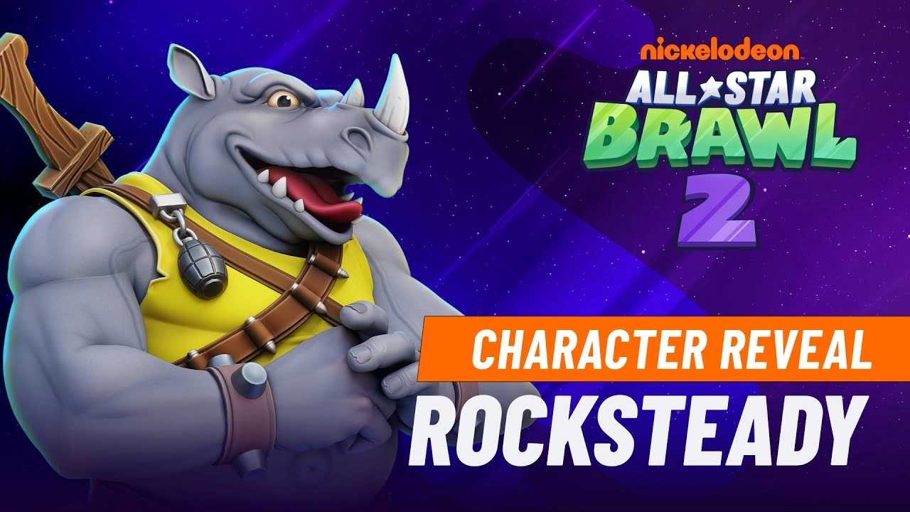 Rocksteady Joins Nickelodeon All-Star Brawl 2