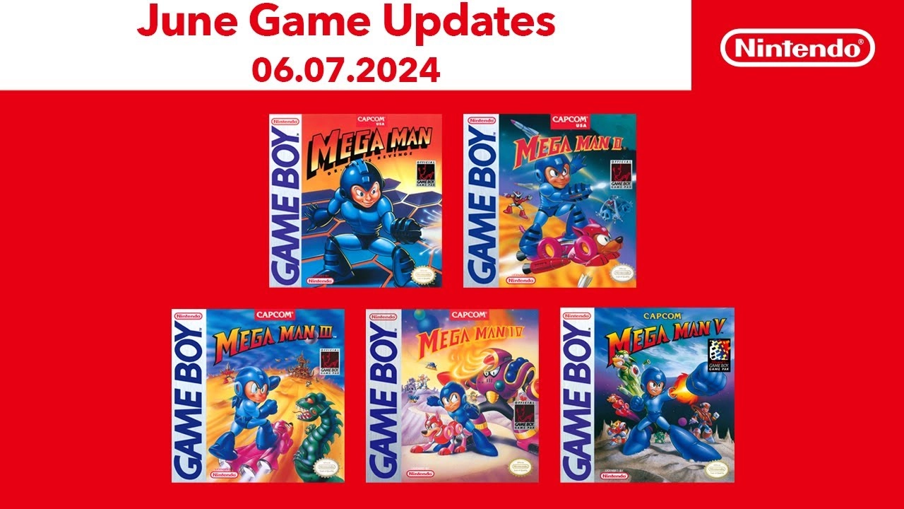 Nintendo Adds Five Mega Man Games to Switch Online