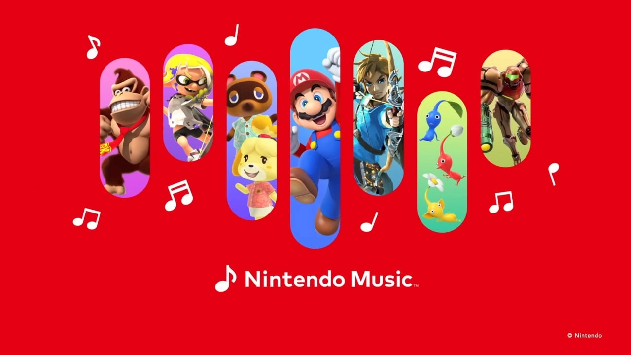 Nintendo Launches Music App for Game Soundtracks