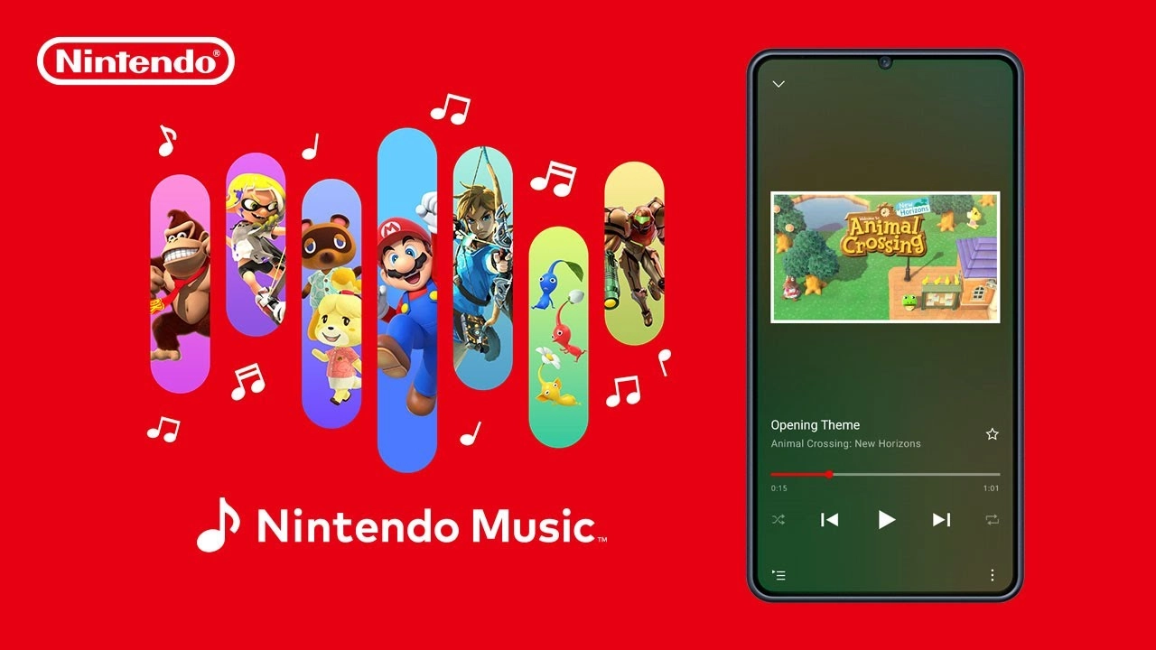 Nintendo Launches 'Nintendo Music' App for Switch Users