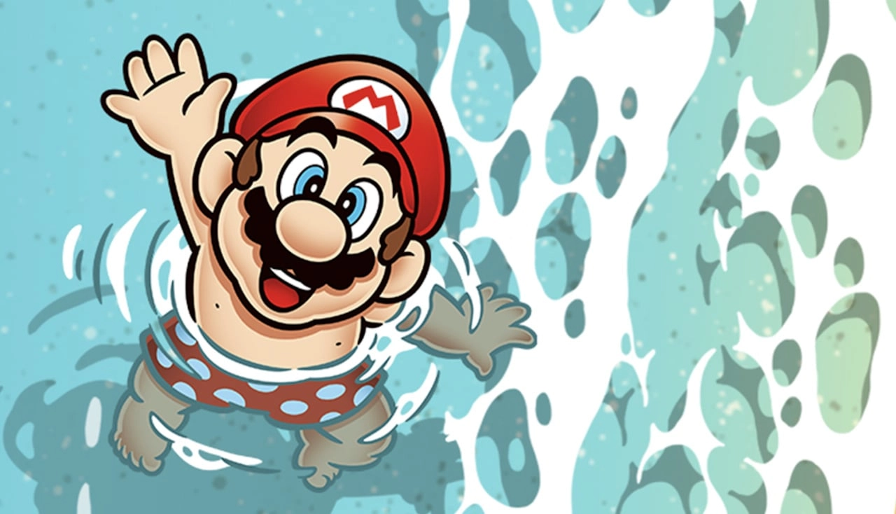 Nintendo Unveils Summer-Themed Mario Artwork for Download