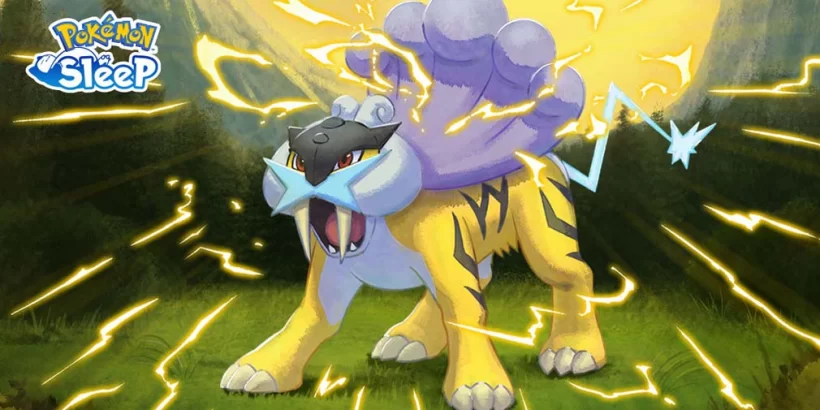 Pokemon Sleep Introduces Raikou Research Event