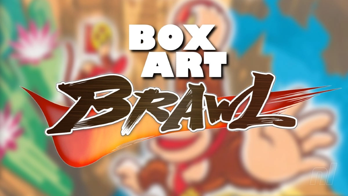 Box Art Brawl: Donkey Kong's Stylish Showdown