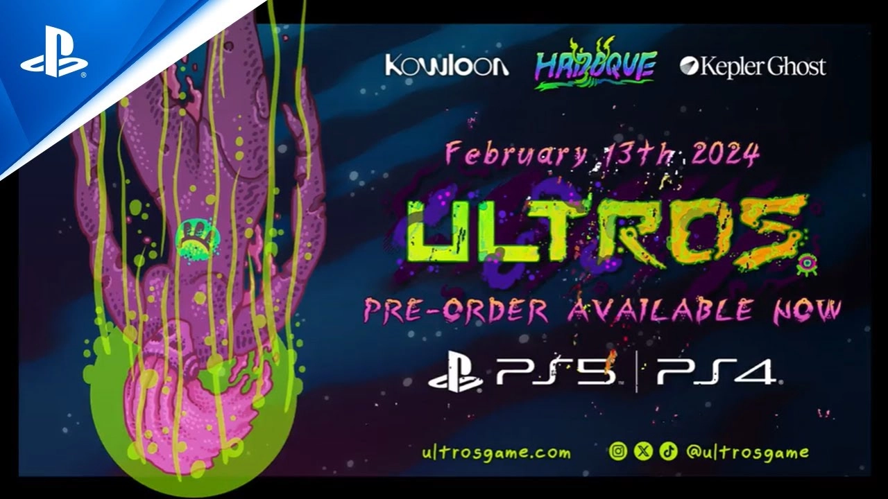 Ultros: Vibrant Adventure Awaits on PS5 and PS4 in February