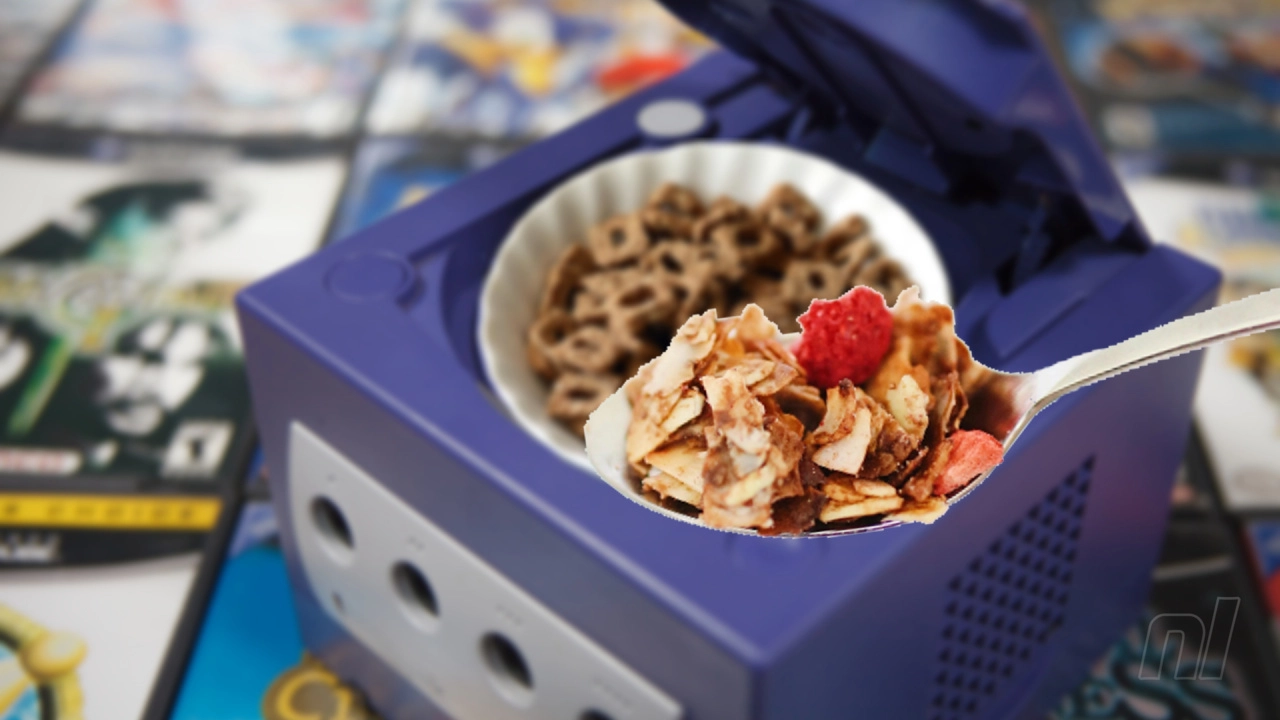 Transforming an Old GameCube into a Unique Cereal Bowl