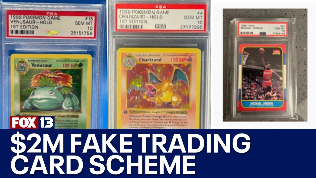 Former Bank Robber Caught in Pokémon Card Scam