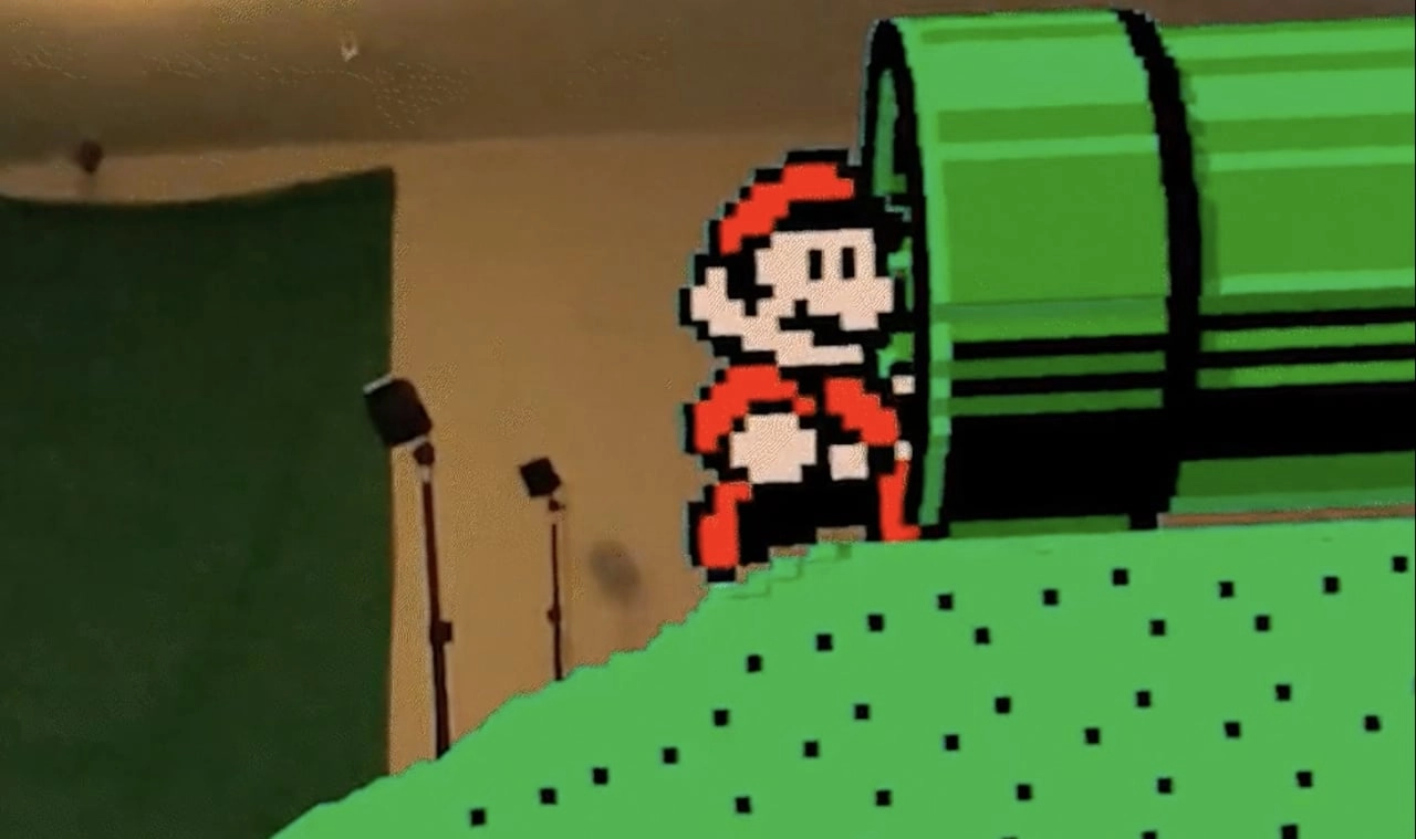 Experience NES Classics in Mixed Reality with 3DSen