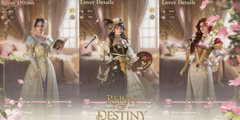 Reign of Destiny Update Adds Male Regent Option