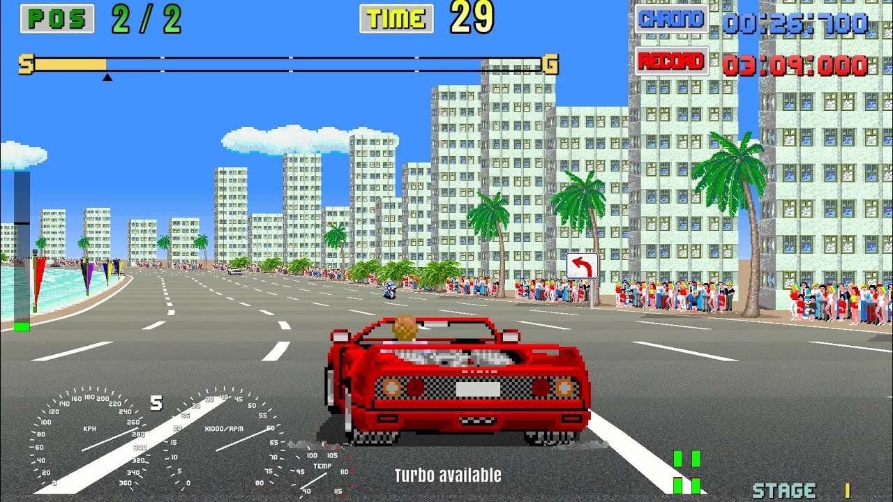 Fans Remaster Sega's Turbo OutRun for Web Play