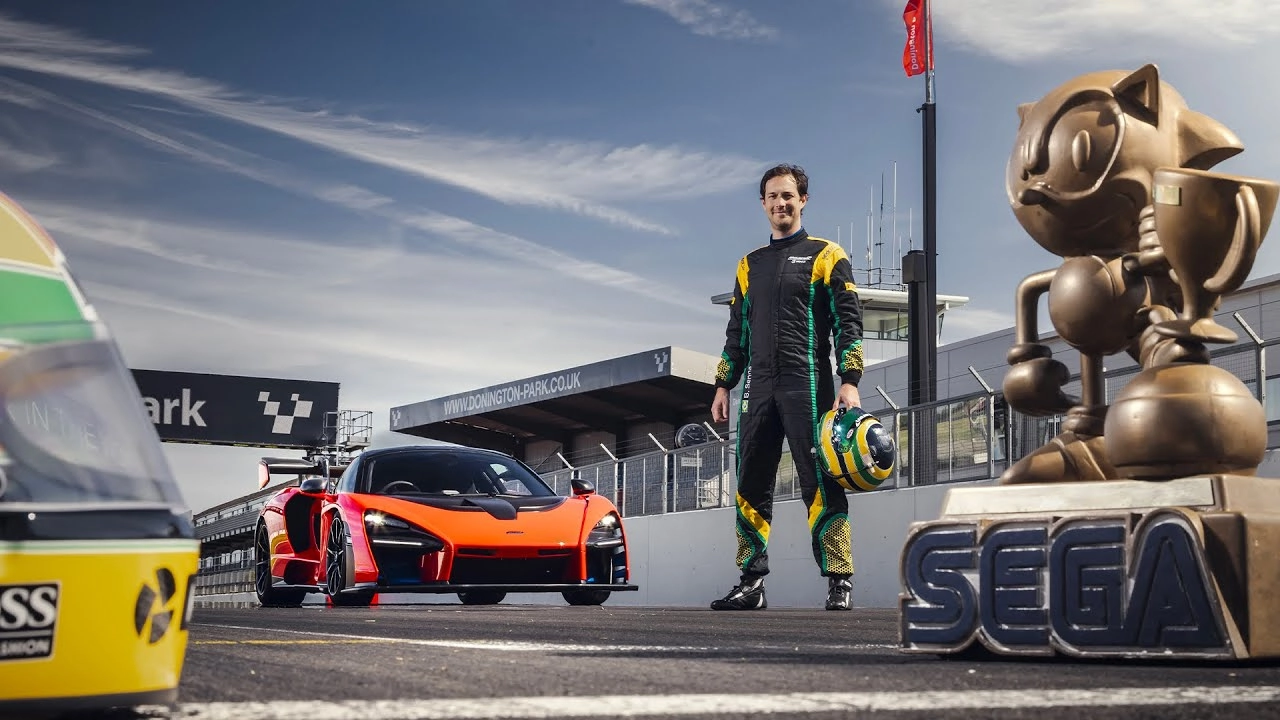 Senna's Iconic Sonic Trophy Makes a Heartfelt Return