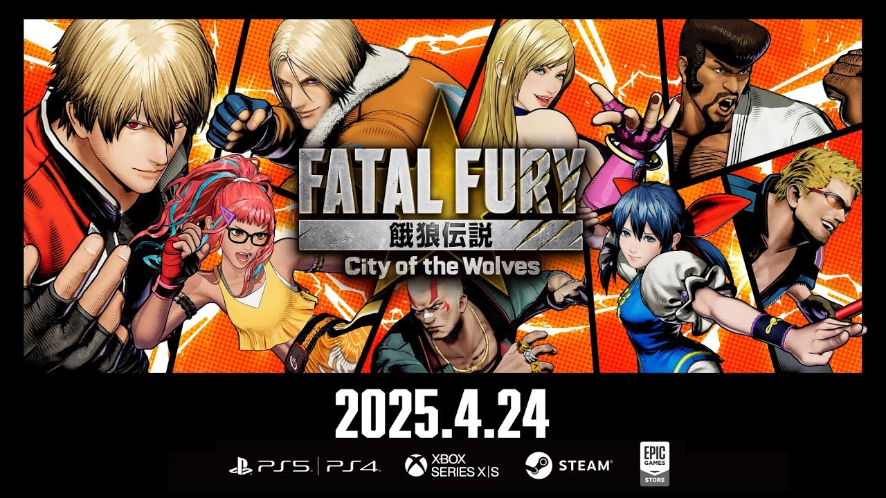 SNK Announces Release of New Fatal Fury Game in 2025