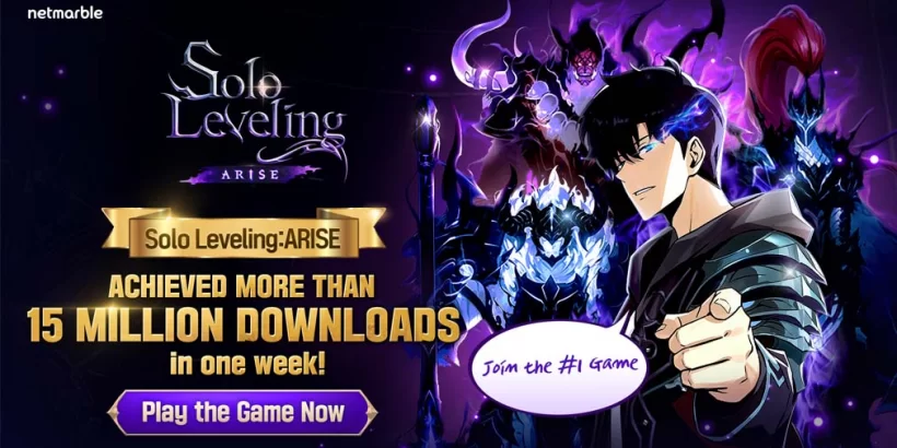 Solo Leveling: Arise Achieves 15 Million Downloads