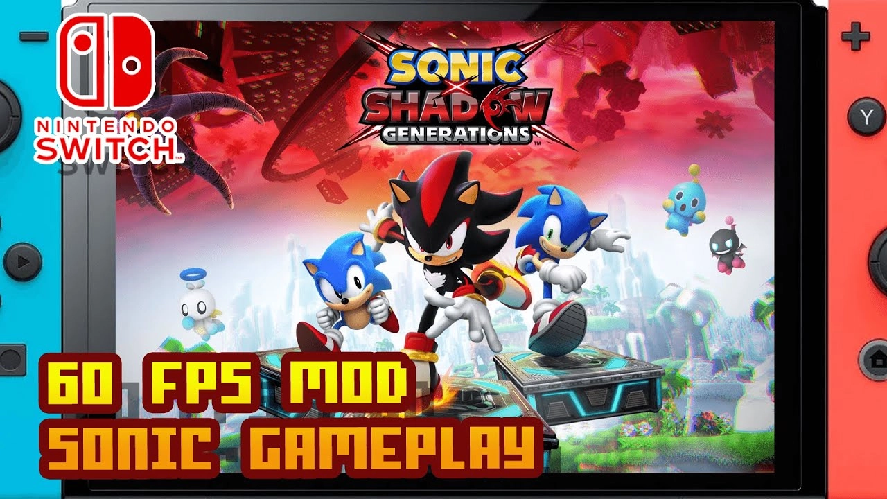 Sonic X Shadow Generations Mod Achieves 60fps on Switch