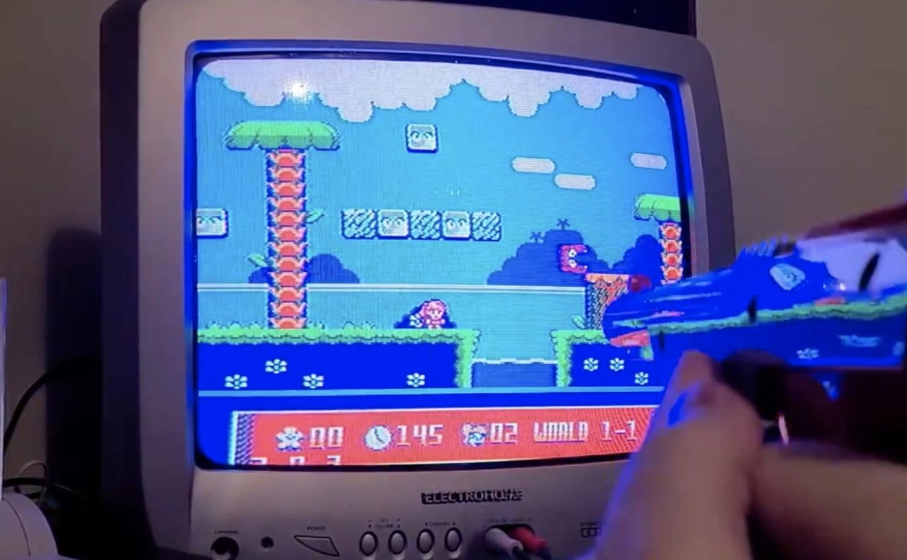 Retro Gaming Alive with NES Platformer Supporting Zapper
