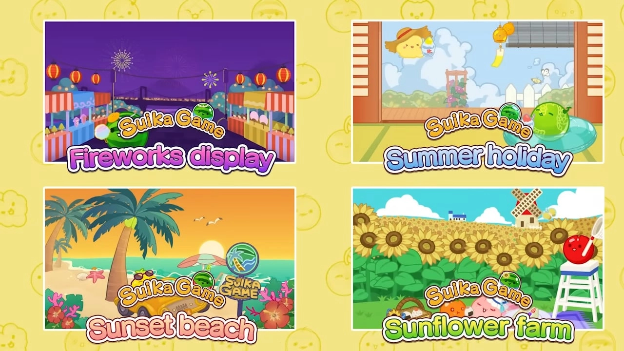 Suika Game on Switch Gets New Summer-Themed DLC