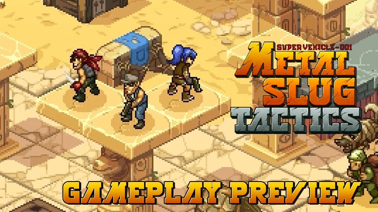 Experience 20 Minutes of Tactical Gameplay in Metal Slug Tactics