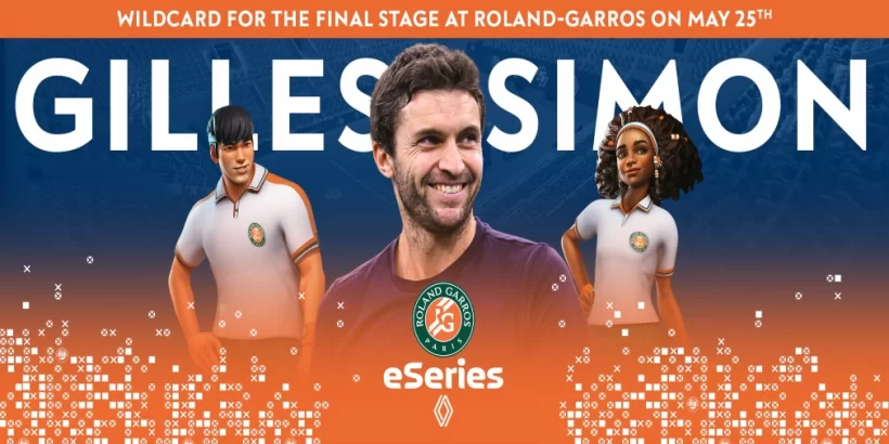 Tennis Clash and French Tennis Federation Host Roland-Garros eSeries