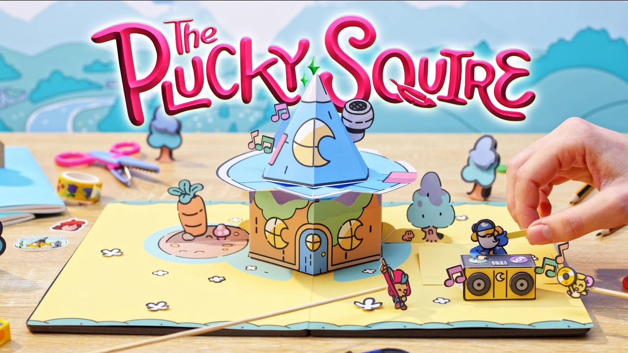 The Plucky Squire Launch: A Papercraft Wonder