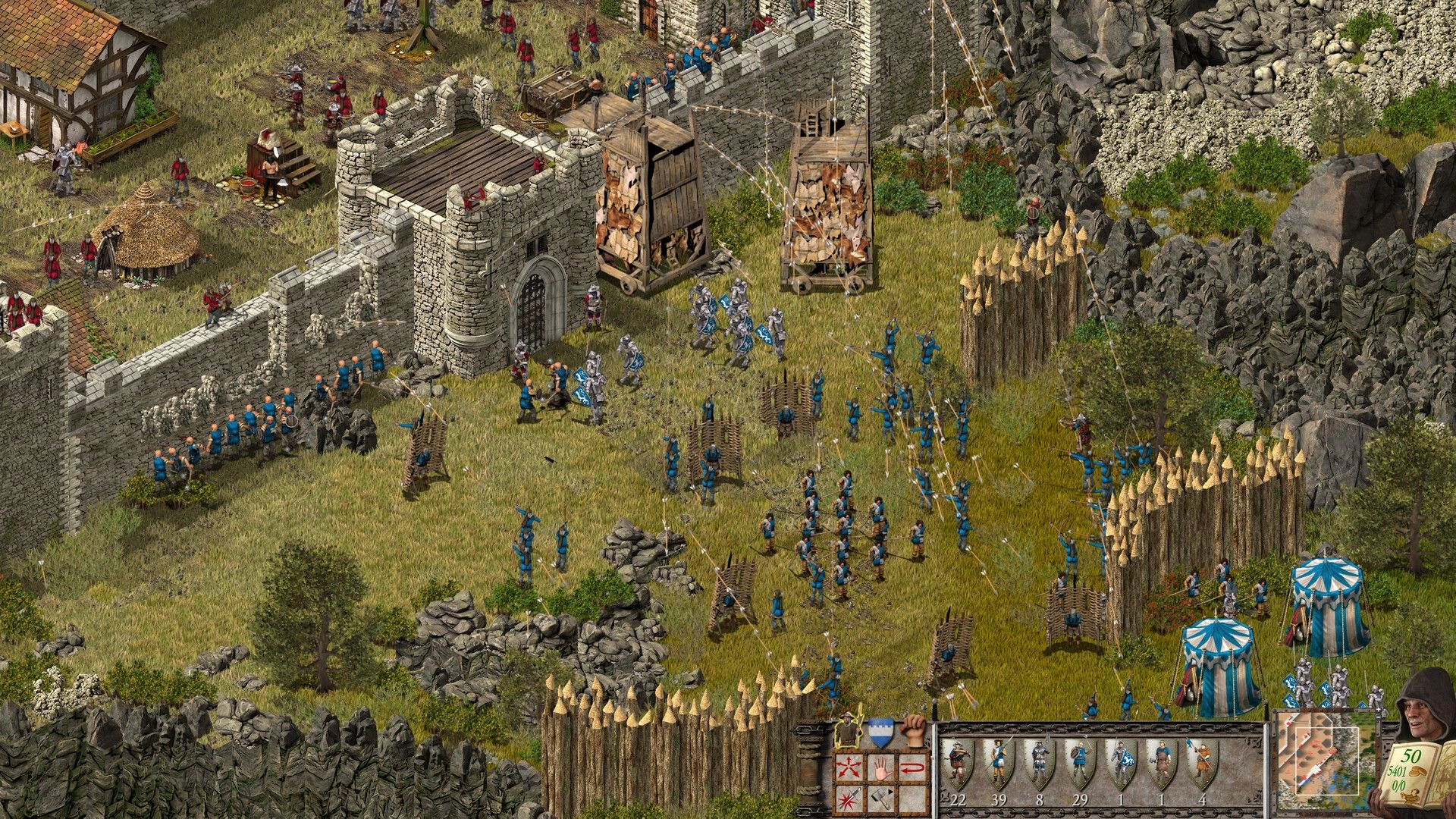 Classic Strategy Game Stronghold Definitive Edition Returns