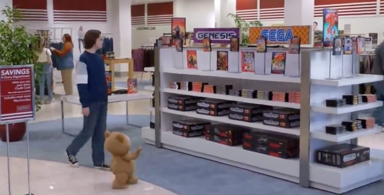 Seth MacFarlane's 'Ted' Nostalgically References Sega Era