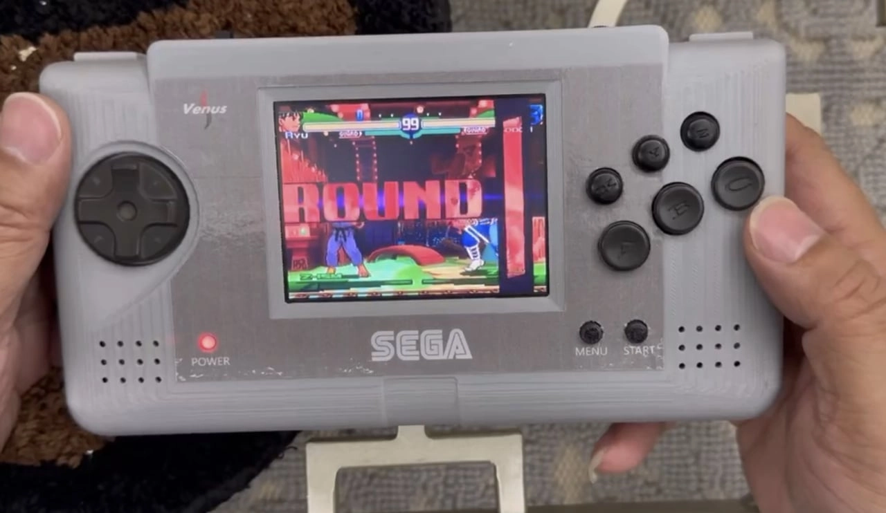 Handheld Saturn Prototype Venus S Unveiled by Modder