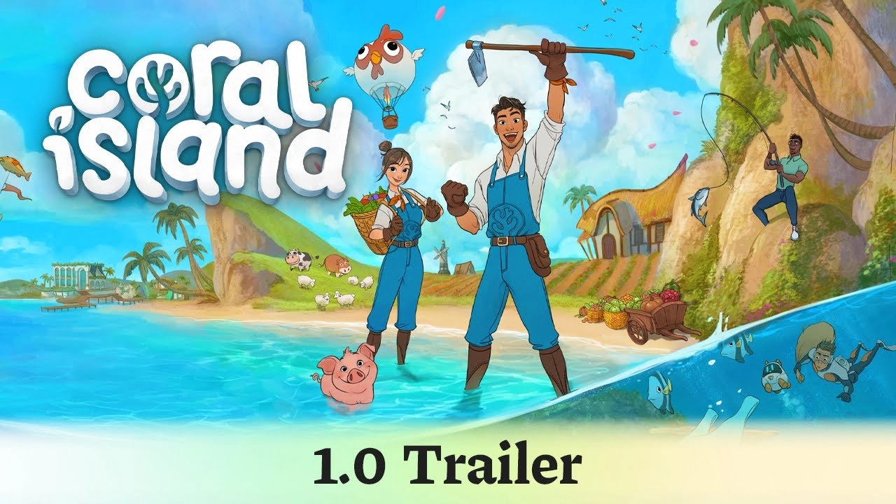 Coral Island: A Tropical Farming Sim Coming to PS5