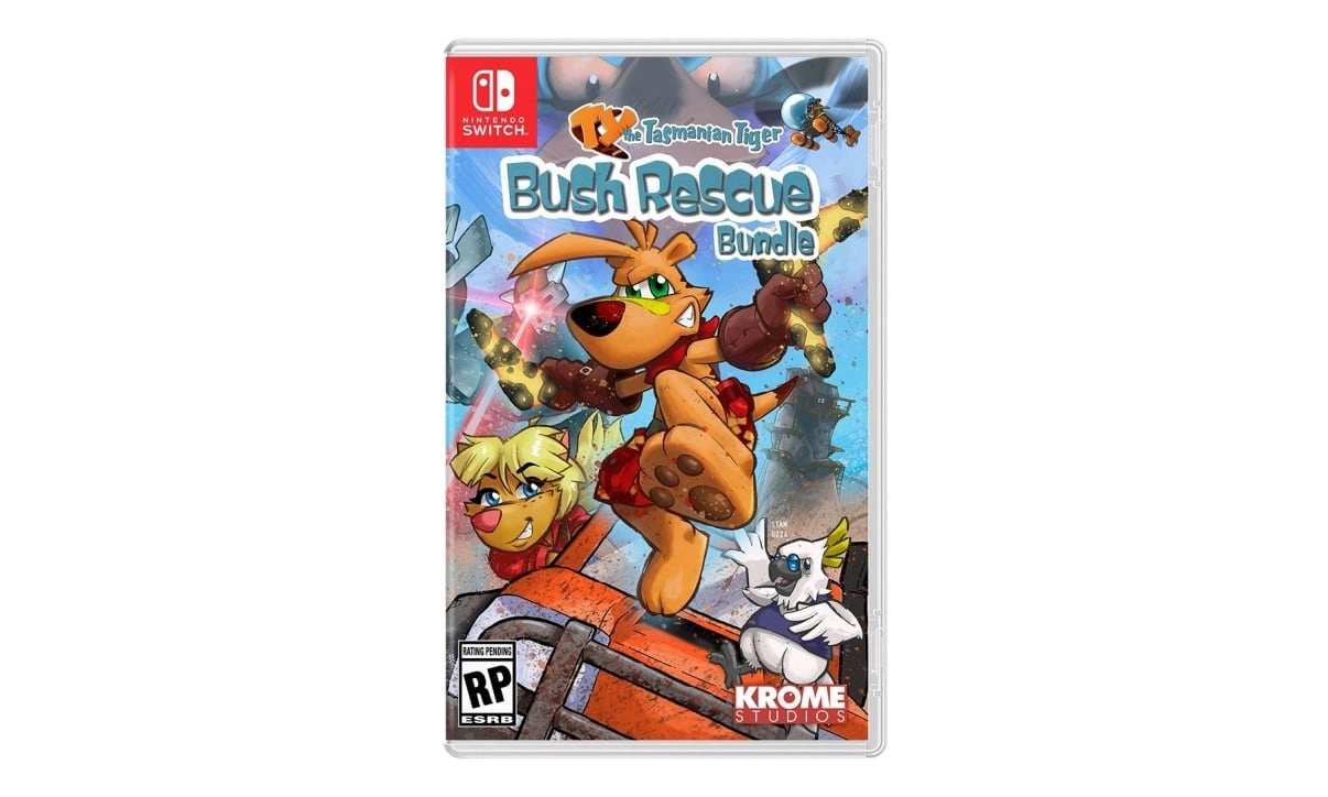 TY the Tasmanian Tiger Bundle Hits Nintendo Switch